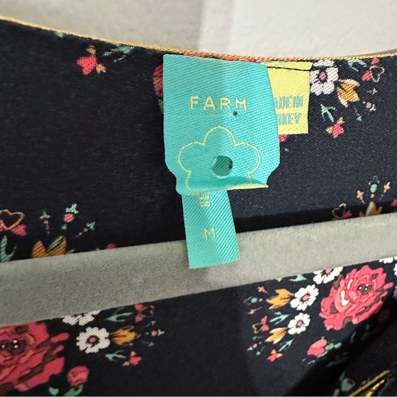 FARM RIO Intarsia Floral Peasant Style Blouse - Picture 7 of 13